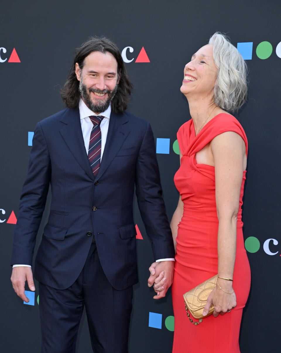 Alexandra Grant 'Appreciates' Keanu Reeves Is 'a Gentleman'