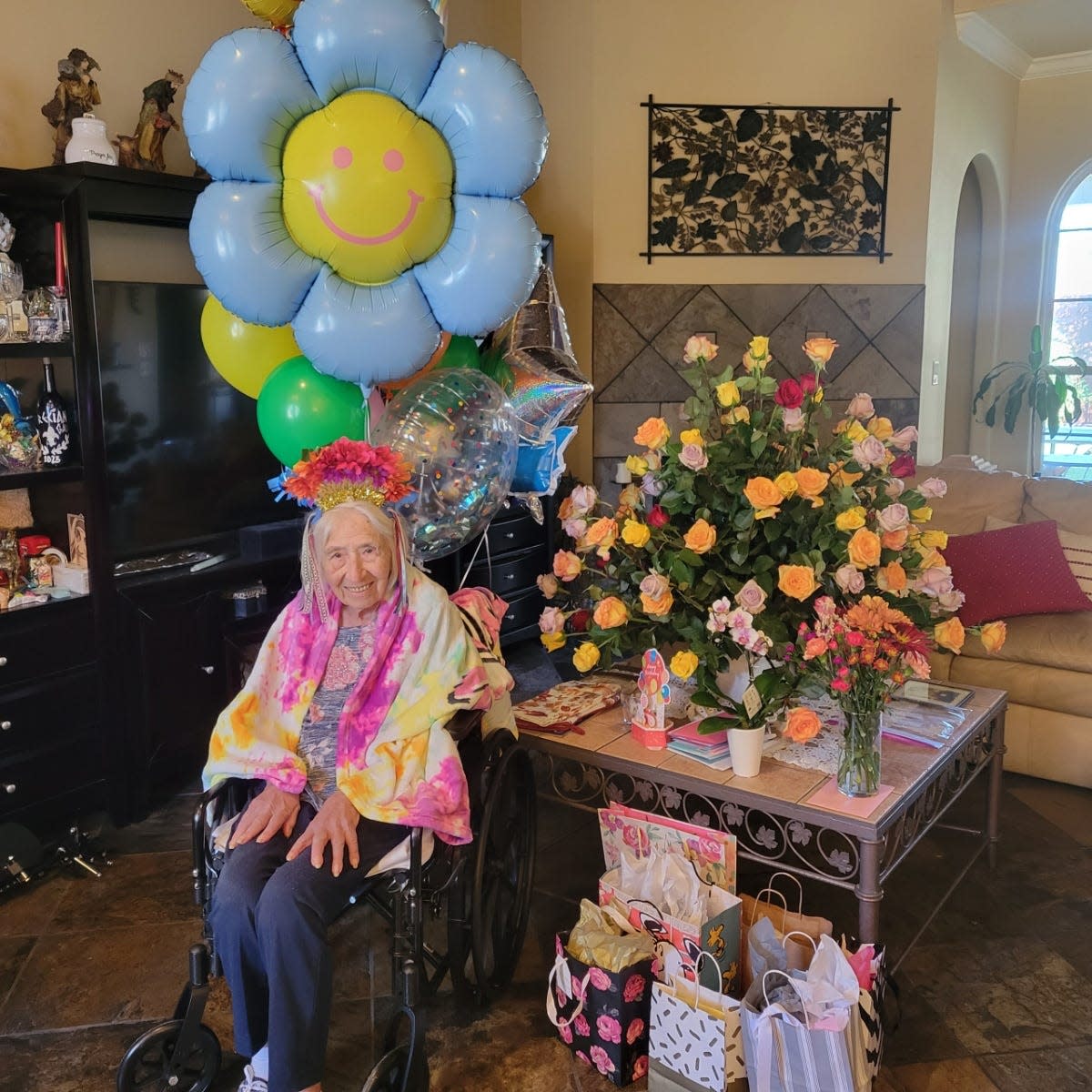 Mary Hajek Nugent celebrated turning 100 years old on Saturday, Oct. 7 with family and friends.