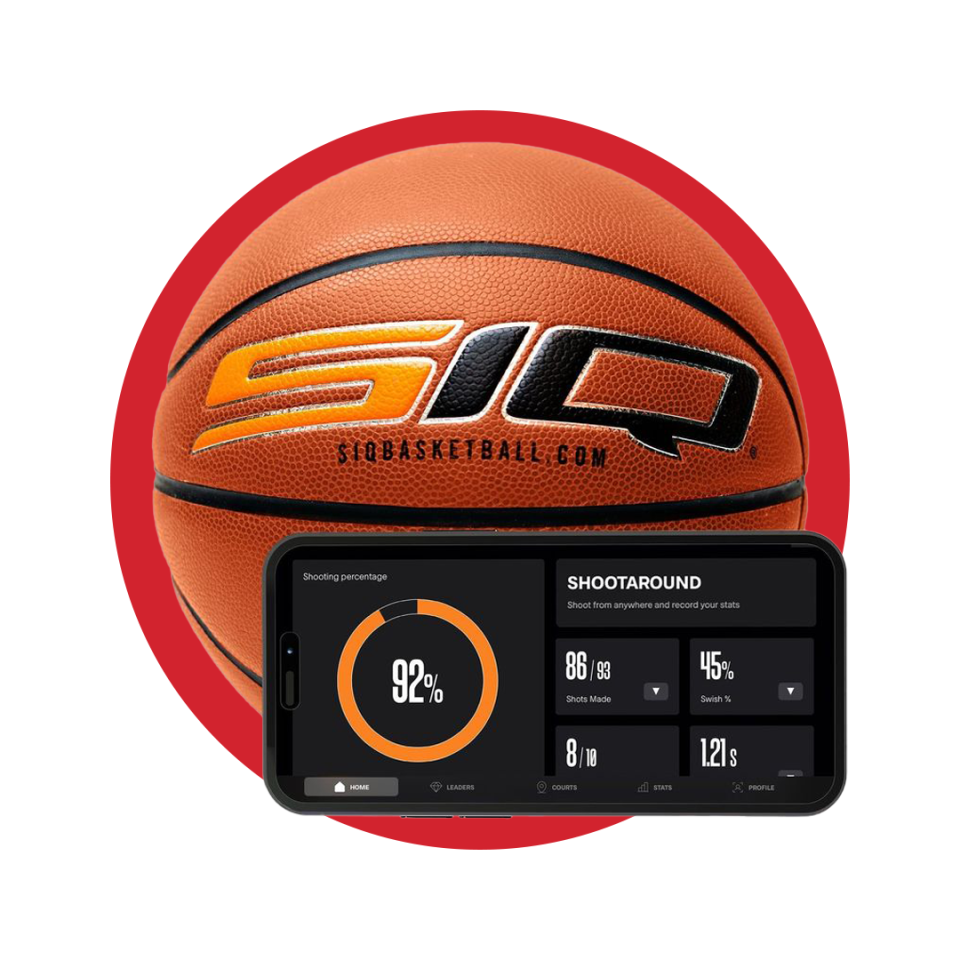 <p><a href="https://siqbasketball.com/products/siq-basketball" rel="nofollow noopener" target="_blank" data-ylk="slk:Shop Now;elm:context_link;itc:0;sec:content-canvas" class="link ">Shop Now</a></p><p>Smart Basketball + App</p><p>$179.99</p>