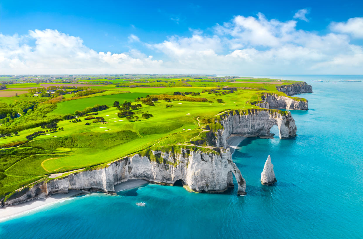 Étretat, une petite Irlande (Crédit : Getty Images)