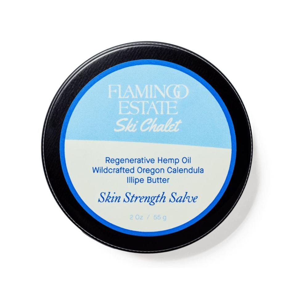 <p><a href="https://go.redirectingat.com?id=74968X1596630&url=https%3A%2F%2Fflamingoestate.com%2Fproducts%2Fskin-strength-salve&sref=https%3A%2F%2F" rel="nofollow noopener" target="_blank" data-ylk="slk:Shop Now;elm:context_link;itc:0;sec:content-canvas" class="link ">Shop Now</a></p><p>Skin Strength Salve</p><p>flamingoestate.com</p><p>$35.00</p>