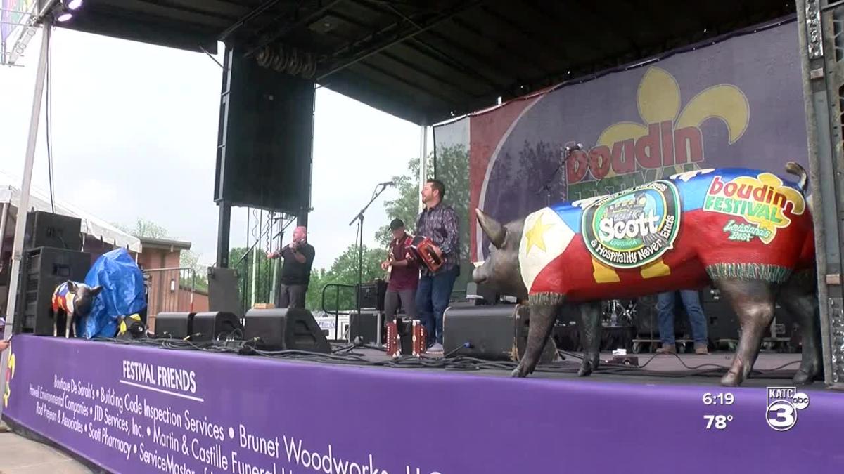 City of Scott kicks off Boudin Festival season with flag raising