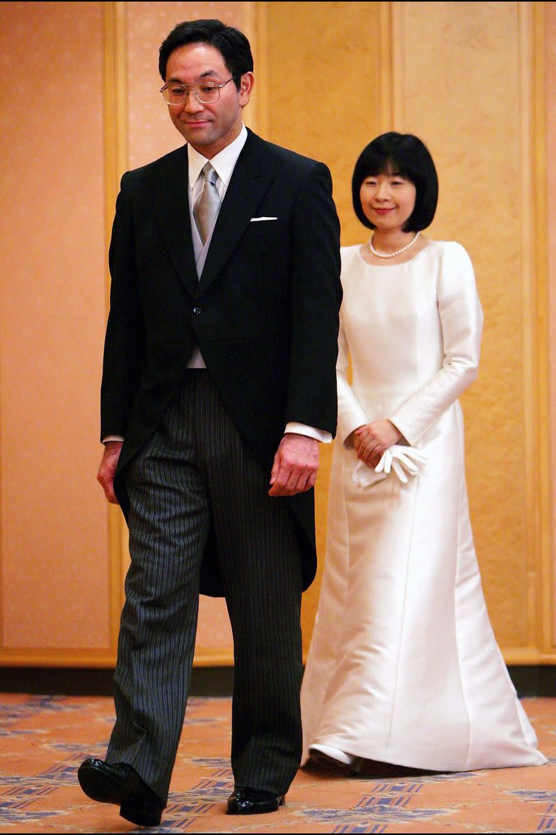 2005: Princess Nori of Japan and Yoshiki Kuroda