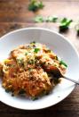 <p>Get your lasagna fix with this slow cooker version that's full of veggies and plenty of cheese.</p><p><strong>Get the recipe for <a href="https://pinchofyum.com/super-easy-skinny-veggie-crockpot-lasagna" rel="nofollow noopener" target="_blank" data-ylk="slk:Vegetable Slow Cooker Lasagna" class="link ">Vegetable Slow Cooker Lasagna</a> at Pinch of Yum. </strong> </p>