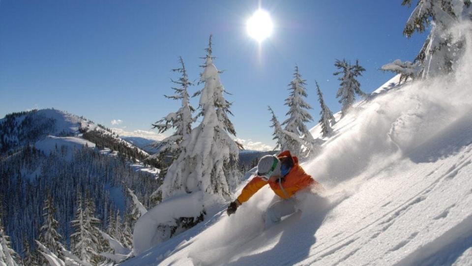 Three ski areas, including Silver Mountain Resort, are close to Coeur d’Alene.