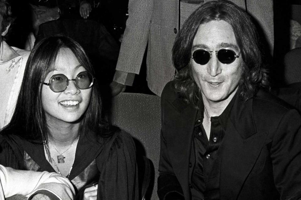 Ron Galella/Ron Galella Collection via Getty  May Pang and John Lennon in 1974
