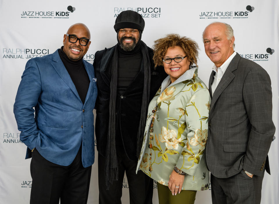 Christian McBride, Gregory Porter, Melissa Walker and Ralph Pucci.