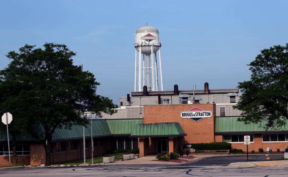 Briggs & Stratton's plant at 3300 N. 124th St. in Wauwatosa is shown June 30, 2020. At one time the company employed thousands at four plants in the area. Now it's down to a few hundred people, and that's about to drop even further with the company moving production to a nonunion plant in New York.