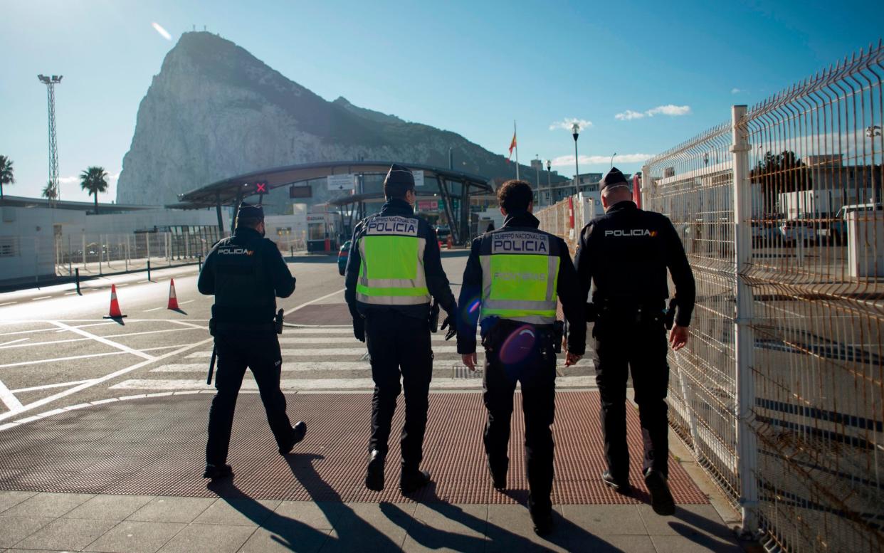 Border patrol Gibraltar