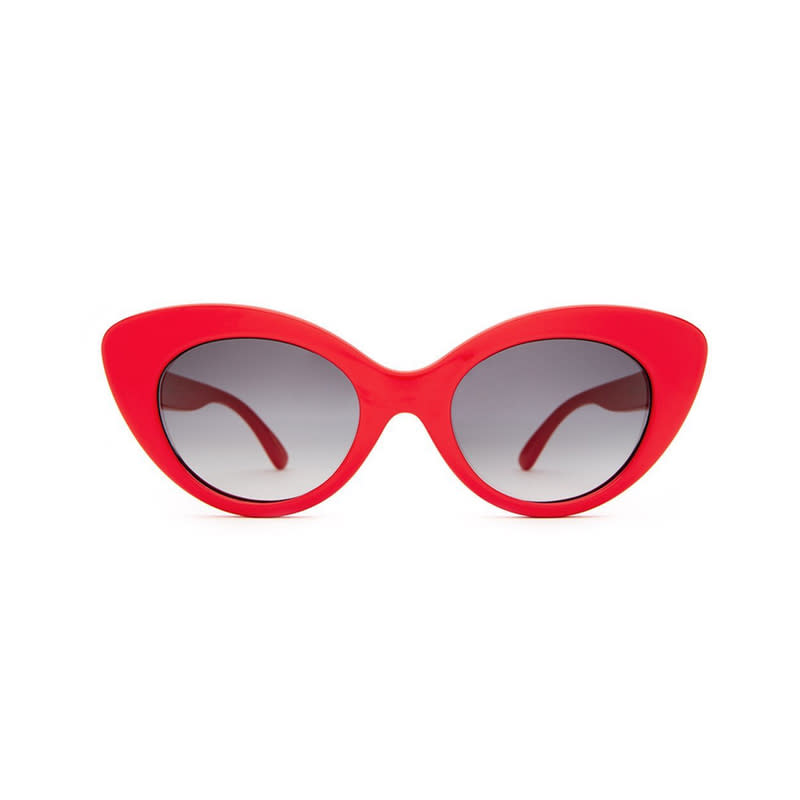 <a rel="nofollow noopener" href="https://www.crapeyewear.com/products/the-wild-gift-gloss-cherry-red-w-grey-gradient-cr-39-lenses-sunglasses" target="_blank" data-ylk="slk:The Wild Gift, Crap Eyewear, $58;elm:context_link;itc:0;sec:content-canvas" class="link ">The Wild Gift, Crap Eyewear, $58</a>