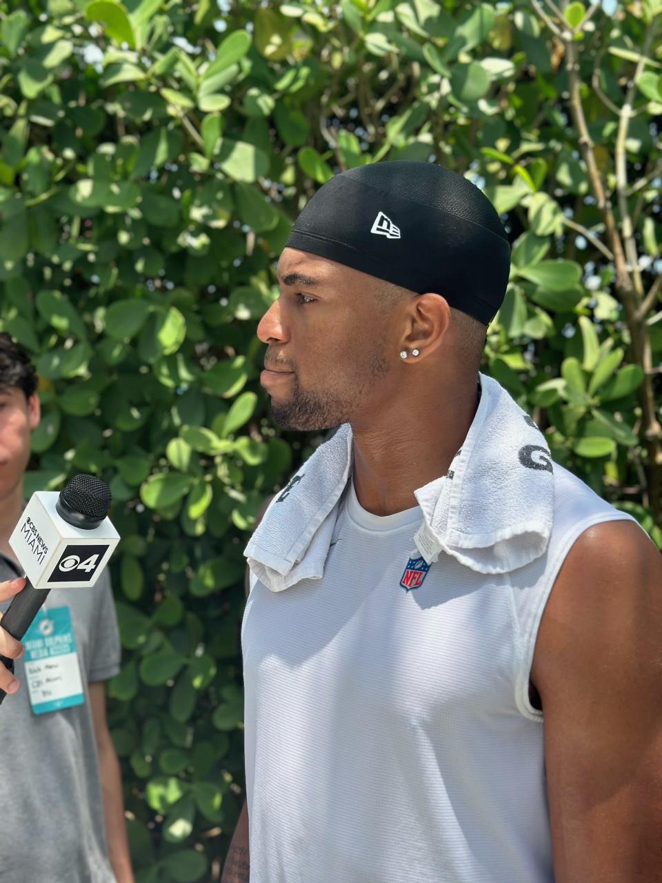 Dolphins wide receiver has been cleared to practice and play following a neck injury in 2023.