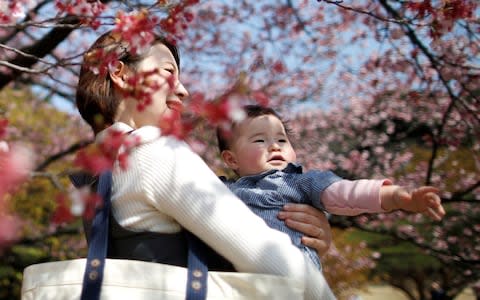 Japan is placed 114 of 144 in the World Economic Forum’s global gender equality rankings - Credit:  ISSEI KATO/ REUTERS