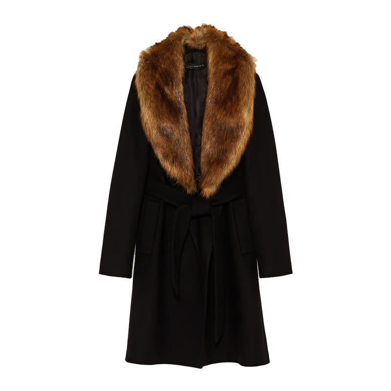 <a rel="nofollow noopener" href="https://www.zara.com/us/en/coat-with-faux-fur-collar-p02012744.html?v1=5322321&v2=499001" target="_blank" data-ylk="slk:Coat With Faux Fur Collar, Zara, $199Clearly, we're proponents of the faux-fur collar.;elm:context_link;itc:0;sec:content-canvas" class="link ">Coat With Faux Fur Collar, Zara, $199<p>Clearly, we're proponents of the faux-fur collar.</p> </a><p> <strong>Related Articles</strong> <ul> <li><a rel="nofollow noopener" href="http://thezoereport.com/fashion/style-tips/box-of-style-ways-to-wear-cape-trend/?utm_source=yahoo&utm_medium=syndication" target="_blank" data-ylk="slk:The Key Styling Piece Your Wardrobe Needs;elm:context_link;itc:0;sec:content-canvas" class="link ">The Key Styling Piece Your Wardrobe Needs</a></li><li><a rel="nofollow noopener" href="http://thezoereport.com/living/wellness/vegan-celebrities-video/?utm_source=yahoo&utm_medium=syndication" target="_blank" data-ylk="slk:This Is The Diet J.Lo Swears By;elm:context_link;itc:0;sec:content-canvas" class="link ">This Is The Diet J.Lo Swears By</a></li><li><a rel="nofollow noopener" href="http://thezoereport.com/beauty/makeup/jasmine-tookes-makeup-tutorial-video-vogue/?utm_source=yahoo&utm_medium=syndication" target="_blank" data-ylk="slk:The Right Way To Apply Lipstick, According To A Victoria's Secret Angel;elm:context_link;itc:0;sec:content-canvas" class="link ">The Right Way To Apply Lipstick, According To A Victoria's Secret Angel</a></li> </ul> </p>