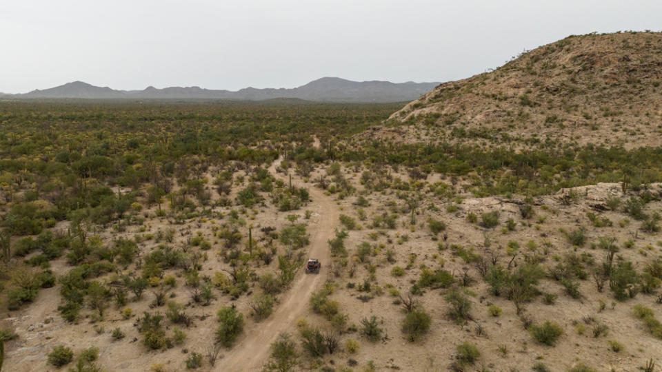 Pre-running the Baja 1000 racecourse.