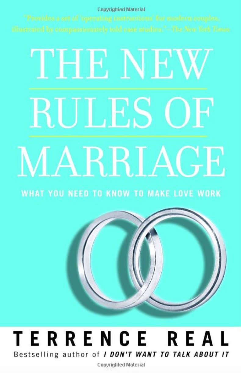 "This is a great book for couples who are committed to each other and want to push through the gridlock and disappointment in their relationships. Real does not mince words, and he gets to the heart of why some couples become stuck in negativity and destructive behavior patterns. He helps both parties see that they are responsible for their own contribution as to why the relationship is not working out. As he points out, 'Do you want to be RIGHT, or do you want to be married?' But he doesn't just point out the negatives, he also highlights what he calls 'winning strategies' as he guides his readers into actionable steps that will significantly improve the relationship." -- <i><a href="https://www.palmbeachfamilytherapy.com/" target="_blank" rel="noopener noreferrer">Linda Lipshutz</a>,&nbsp;a marriage and family therapist in&nbsp;Palm Beach Gardens, Florida&nbsp;<br /><br /></i><br /><strong><i><a href="https://www.amazon.com/New-Rules-Marriage-What-Need/dp/0345480864?thehuffingtop-20=&amp;tag=thehuffingtop-20" target="_blank" rel="noopener noreferrer">Get "The New Rules of Marriage" by Terrence Real</a></i></strong>