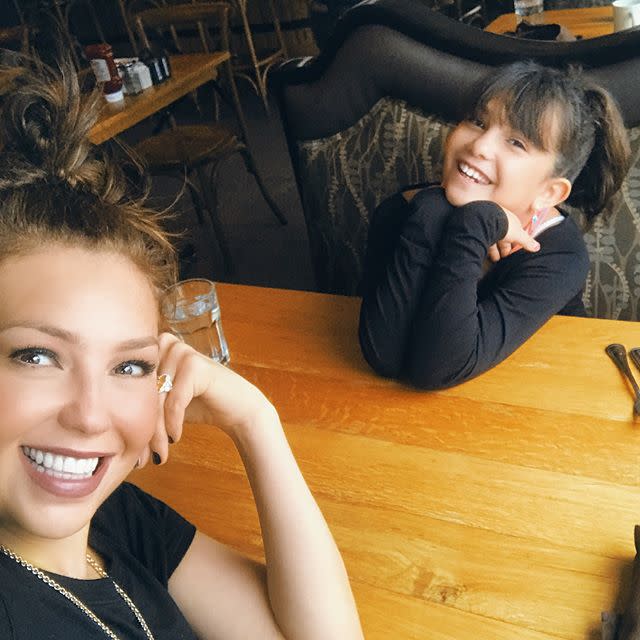 Thalía y su hija son igualitas/ Thalia/Instagram