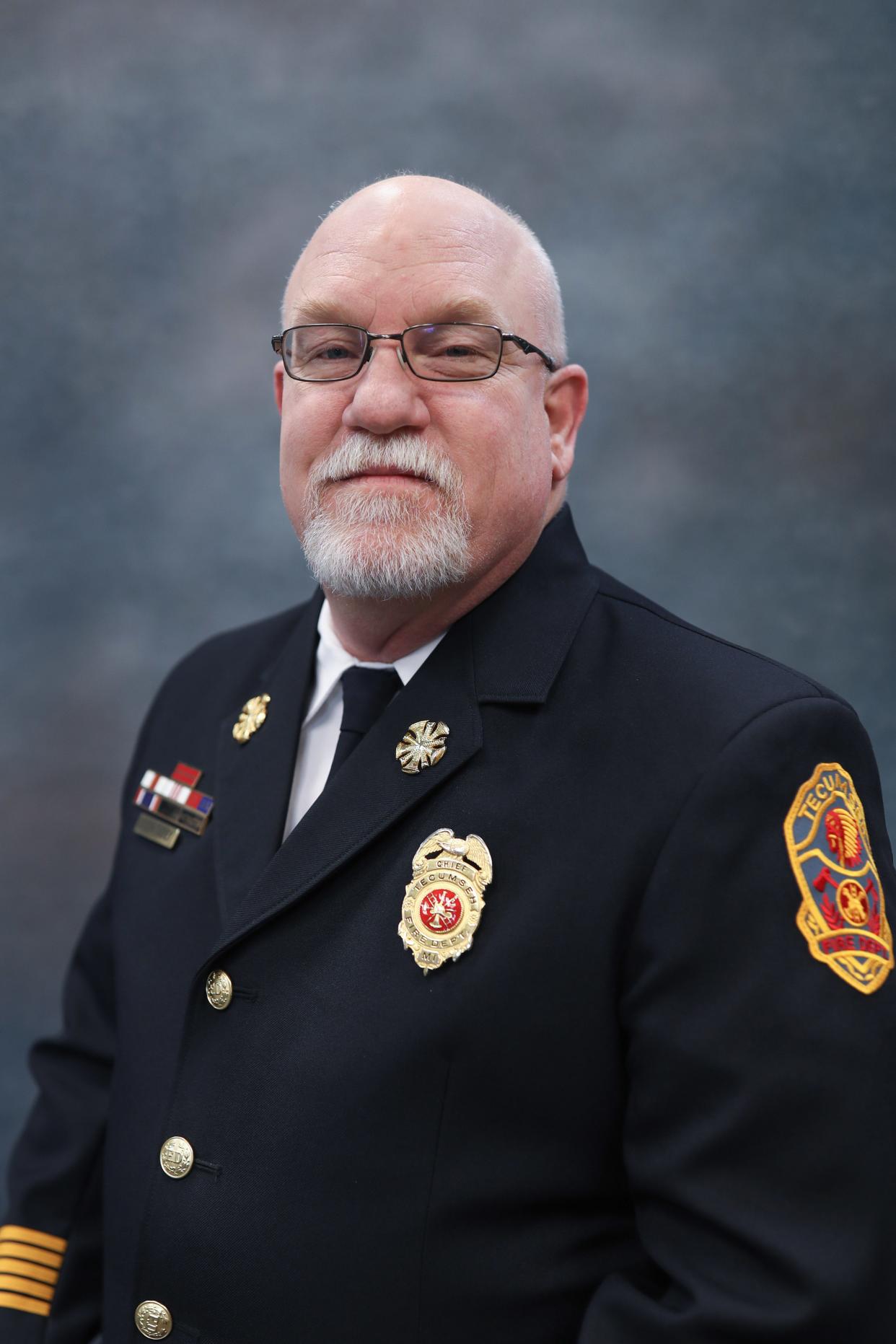 Tecumseh Fire Chief Joe Tuckey