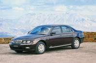 <p>Although it seems to hark back to a golden era when Britannia ruled the waves and men wore pin-striped suits and bowler hats, the Rover 75 actually arrived in the showrooms on the very cusp of the new millennium. Its attractive exterior was reminiscent of Rovers past, and its cosseting and <strong>high-quality interior</strong> reeked of wood and leather.</p><p>This was the first Rover produced during the firm’s fleeting ownership by BMW, so it’s surprisingly well made and quite sophisticated underneath. The bodyshell is impressively stiff, for one, and the clever suspension endows the front-wheel drive 75 with more than competent road manners. All 75s were <strong>well equipped</strong>, and there was a good choice of engines, including BMW’s own 2.0-litre diesel and Rover’s creamy petrol V6. Find a good one that’s been well looked after and you’ll be getting luxury motoring for banger money. </p><p><strong>We found:</strong> 2005 Rover 75 1.8 Connoisseur, 33,000 miles - £1300</p>