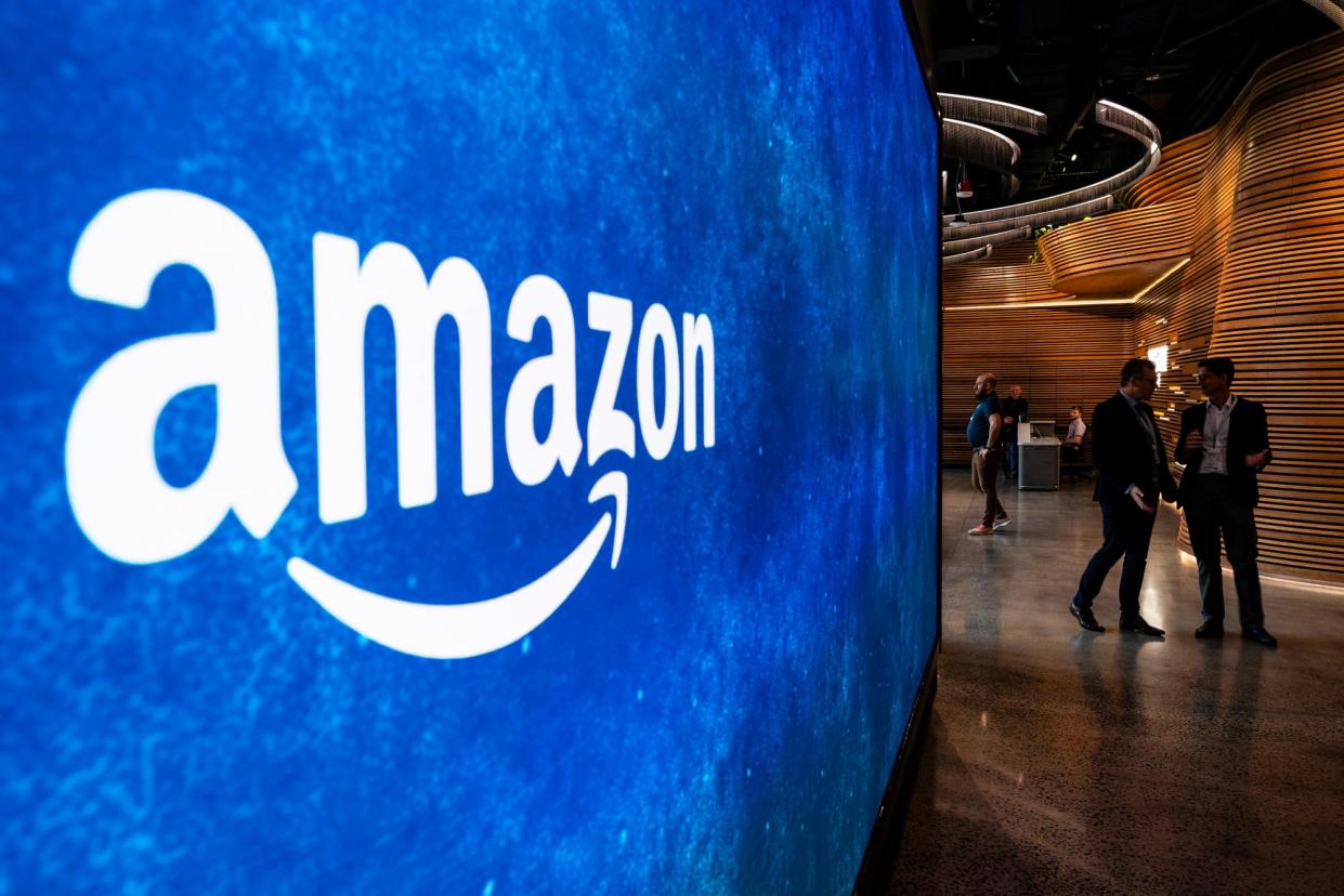 <span>Amazon's HQ2 campus in Crystal City, Virginia, on 20 September 2023.</span><span>Photograph: Eric Lee for The Washington Post via Getty Images</span>