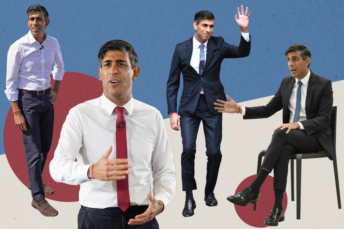 City slicker: is Rishi Sunak taking style inspiration from finance bros?  (Getty)