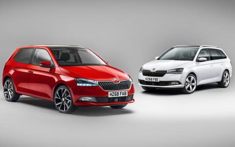 2019 Skoda Fabia facelift 