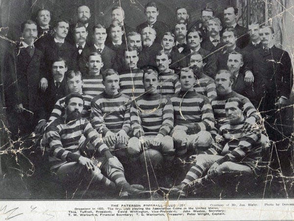Paterson FC, won the 1923 Dewar Cup.