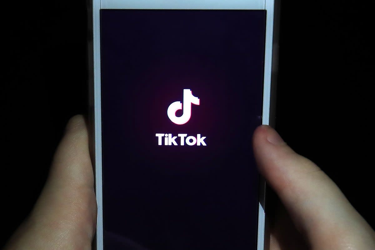 Government departments have been advised to ban TikTok from work phones (Peter Byrne/PA Wire) (PA Archive)