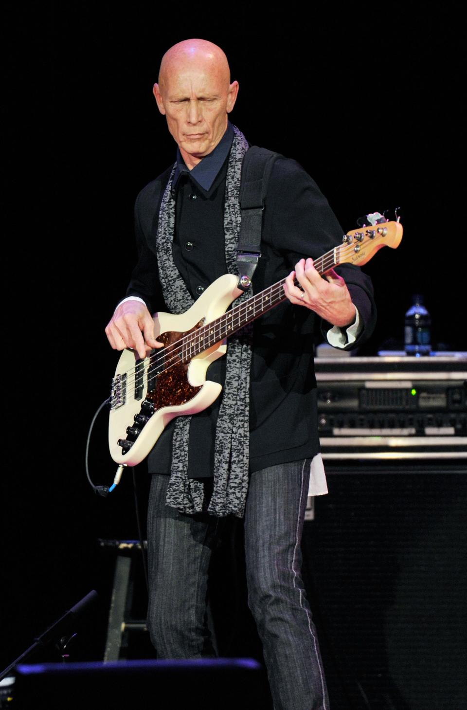 Top Bass Player of the Year Michael Rhodes performs during the 4th Annual ACM Honors at the Ryman Auditorium on September 20, 2010 in Nashville, Tennessee.