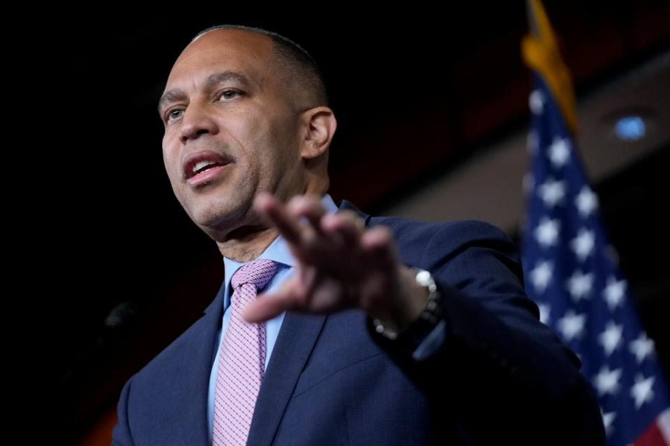 Hakeem Jeffries (Copyright 2023 The Associated Press. All rights reserved.)