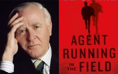 Agent Running in the Field is le Carré's 25th novel - Credit: Rex/Viking