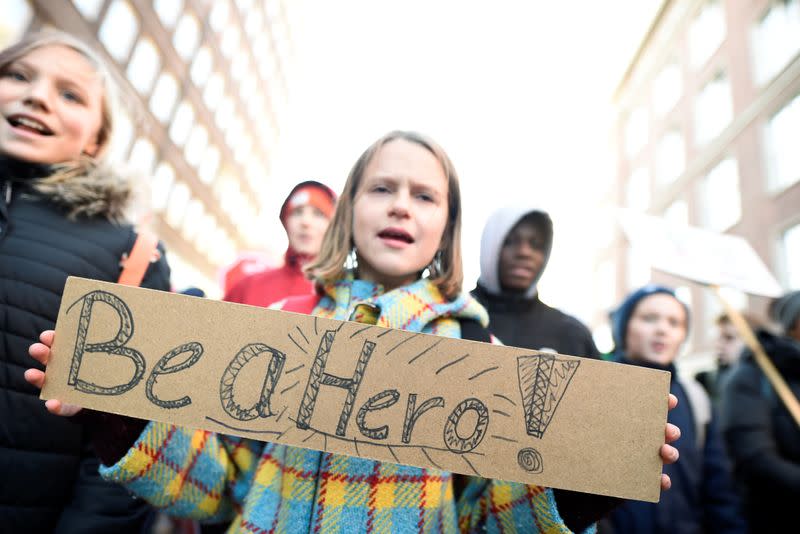 Global Climate Strike of the Fridays for Future movement in Hamburg