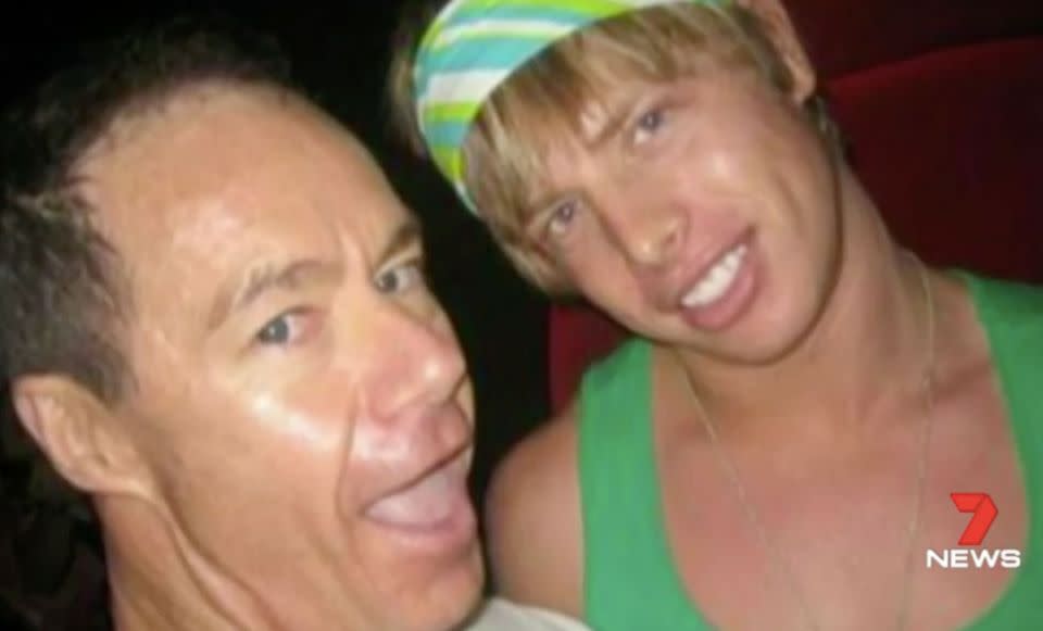 Mr Leveson's partner Michael Atkins was charged, then acquitted. Photo: 7 News