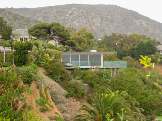 Brad Pitt's former Malibu home