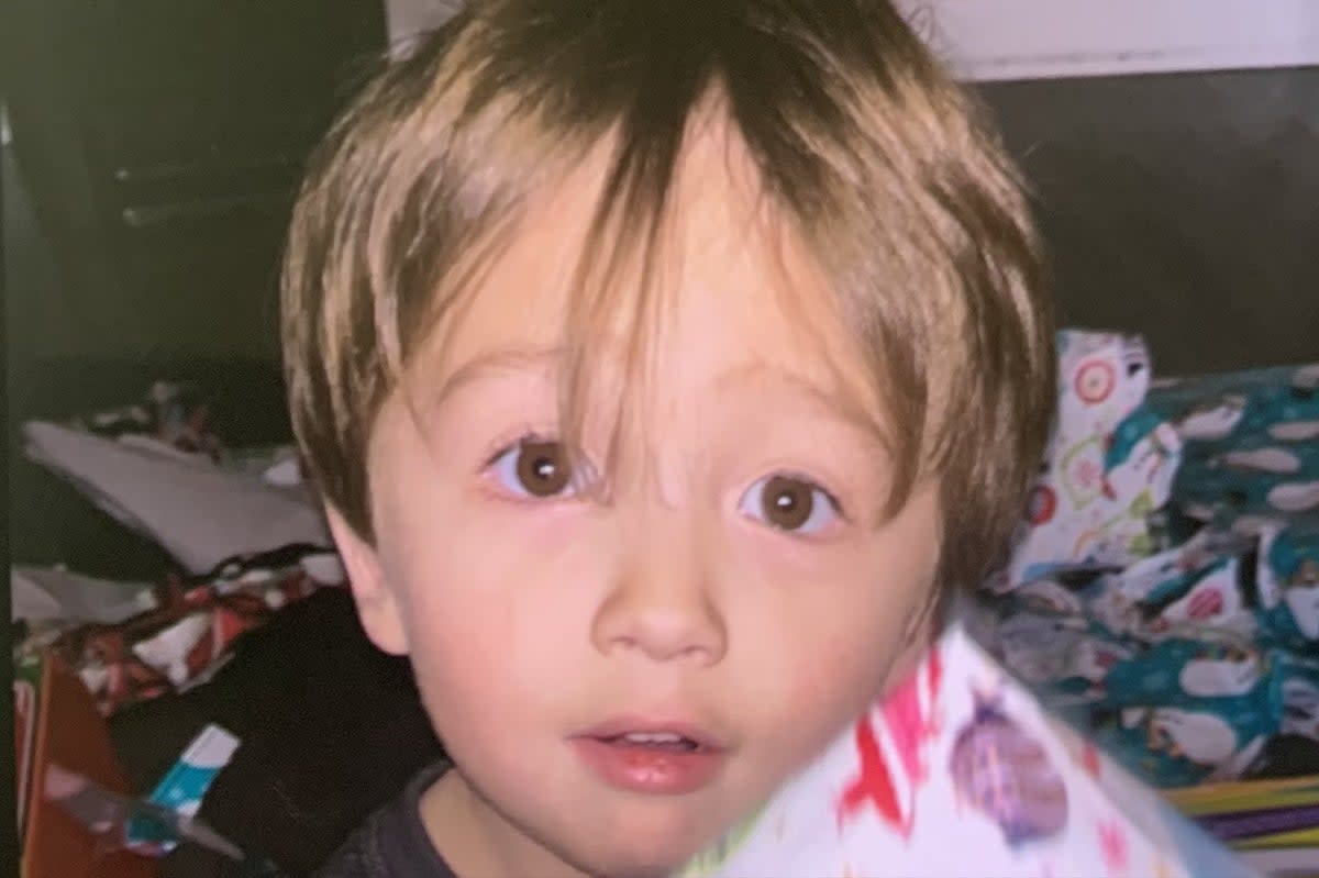 Elijah Vue, 3, was last seen in Two Rivers, Wisconsin on 20 February 2024 (Two Rivers Police Department)