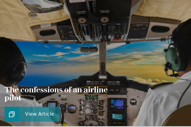 The confessions of an airline pilot