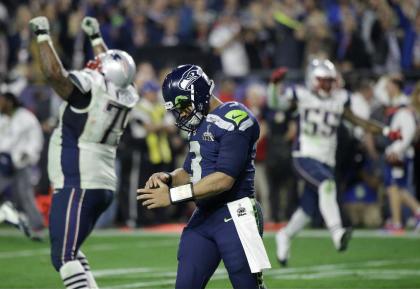 Russell Wilson won't leave Arizona with another Lombardi Trophy. (AP) 