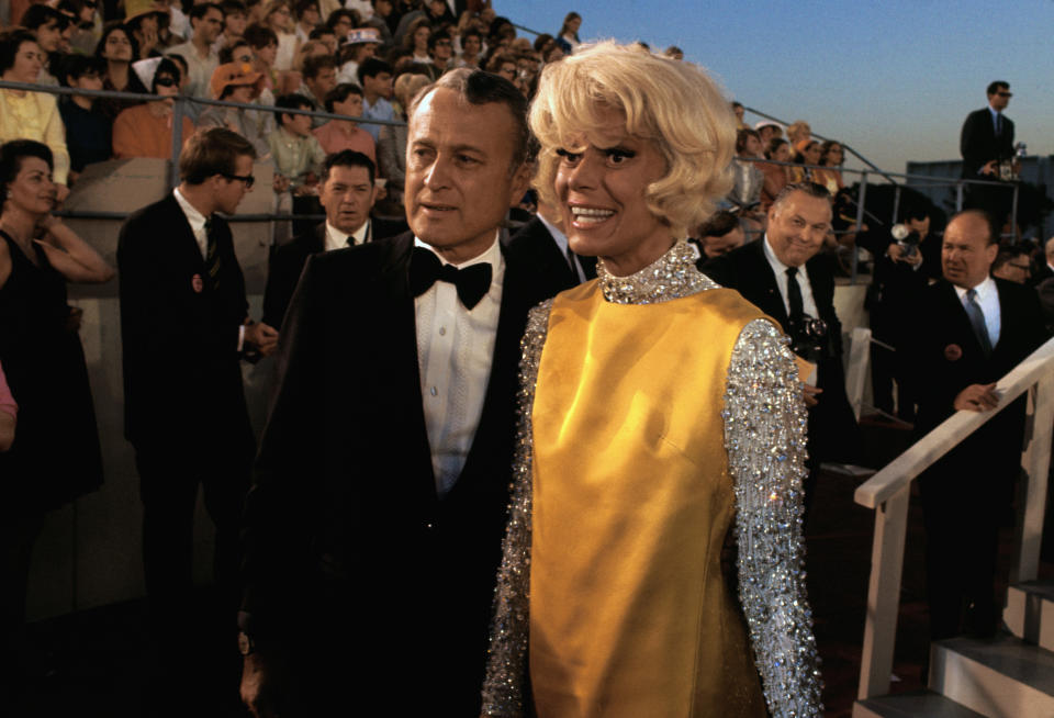 Channing attends the 1968 Academy Awards.