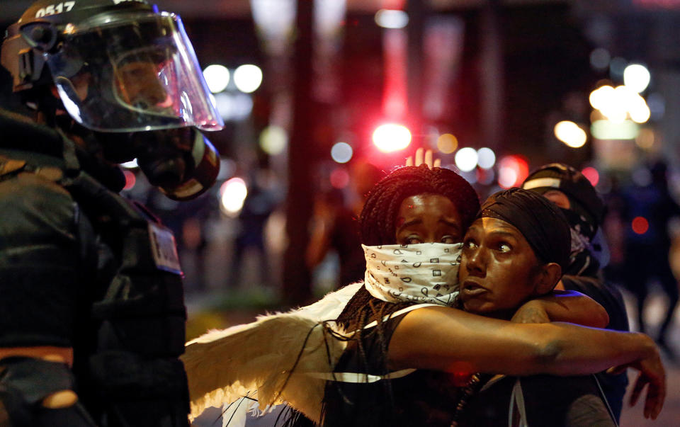 Protests erupt after deadly police shooting in Charlotte, N.C