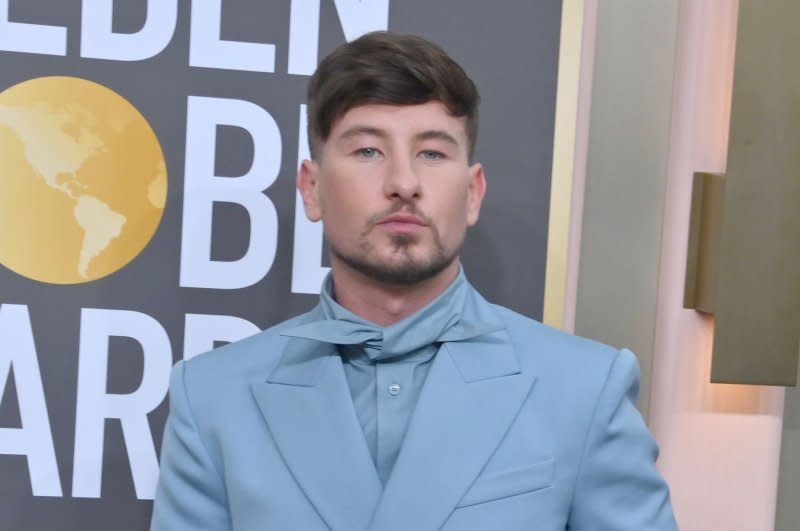 Barry Keoghan attends the Golden Globe Awards in January. File Photo by Jim Ruymen/UPI