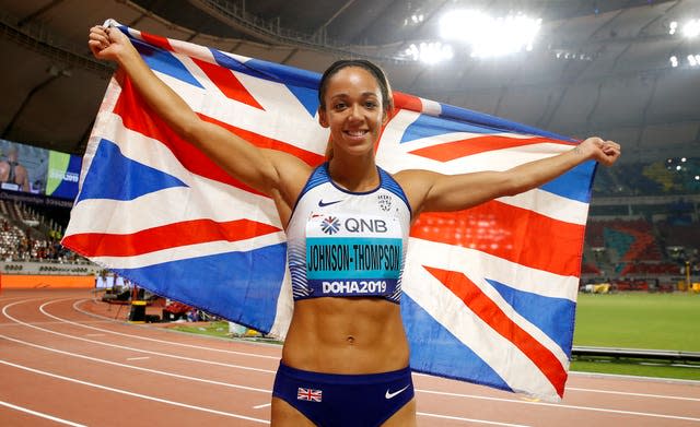 Katarina Johnson-Thompson became world champion in Doha