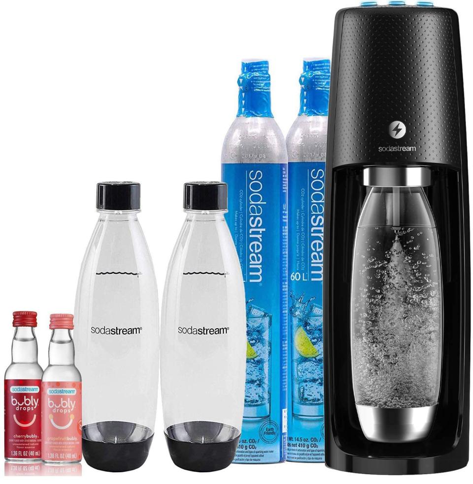 Fizzi One Touch Sparkling Water Maker Bundle