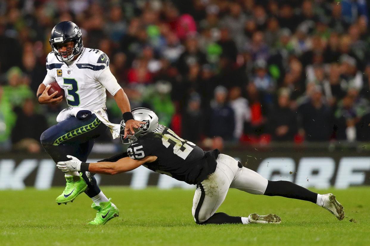 Russell Wilson was simply too good for the Raiders: Getty