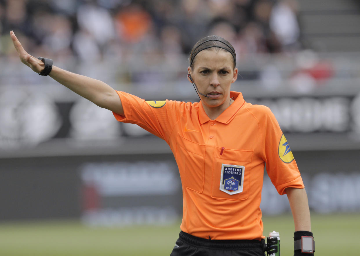 French referee Stéphanie Frappart.