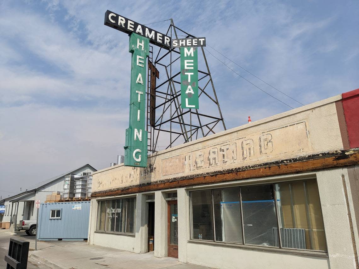 The previous site of Creamer Heating & Air Conditioning is planned to be turned into commercial kitchen space where 15 different businesses can cook food for delivery at 1744 W. Main St. in Boise.