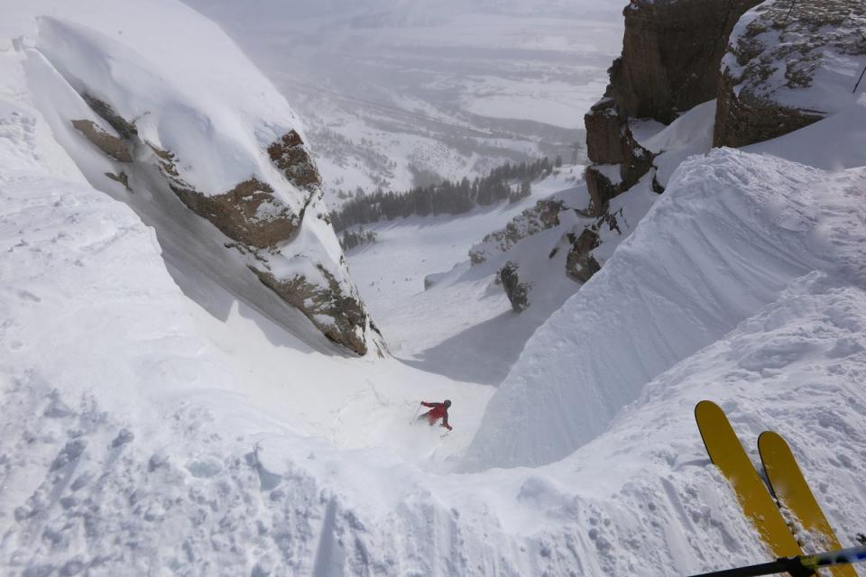 Jackson Hole in the Teton Mountains offers some serious slope action (Getty Images/iStockphoto)