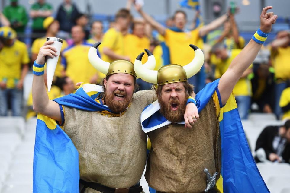 Sweden Swedish Fans