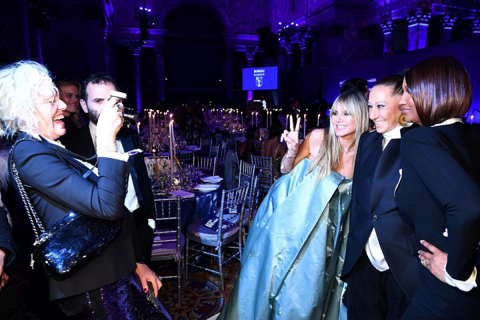 Heidi Klum, Donna Karan & Iman