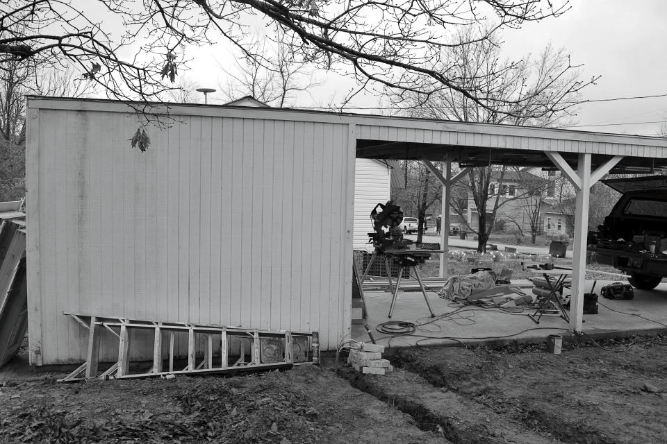 This Yard Was a Carport