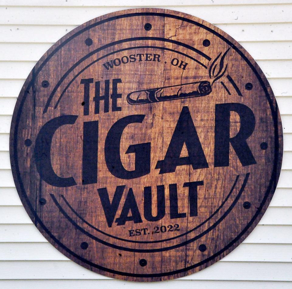 The Cigar Vault logo.