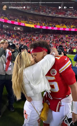 <p>Brittany Mahomes/Instagram</p> Brittany and Patrick Mahomes